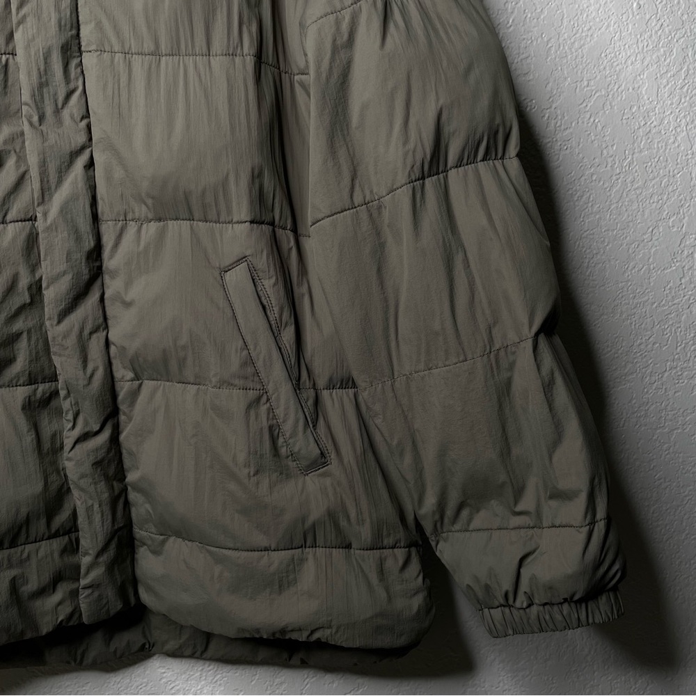 Madewell Men’s Quilted PufferJacket Cargo Green - Picture 4 of 12